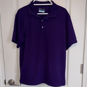 PGA Tour Airflux Polo in Rich Purple